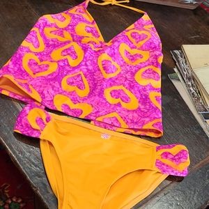 NWT Raisins Girls Tankini Swimsuit. Size 16